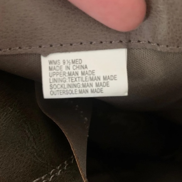 Grey Combat Boots - Picture 4 of 4